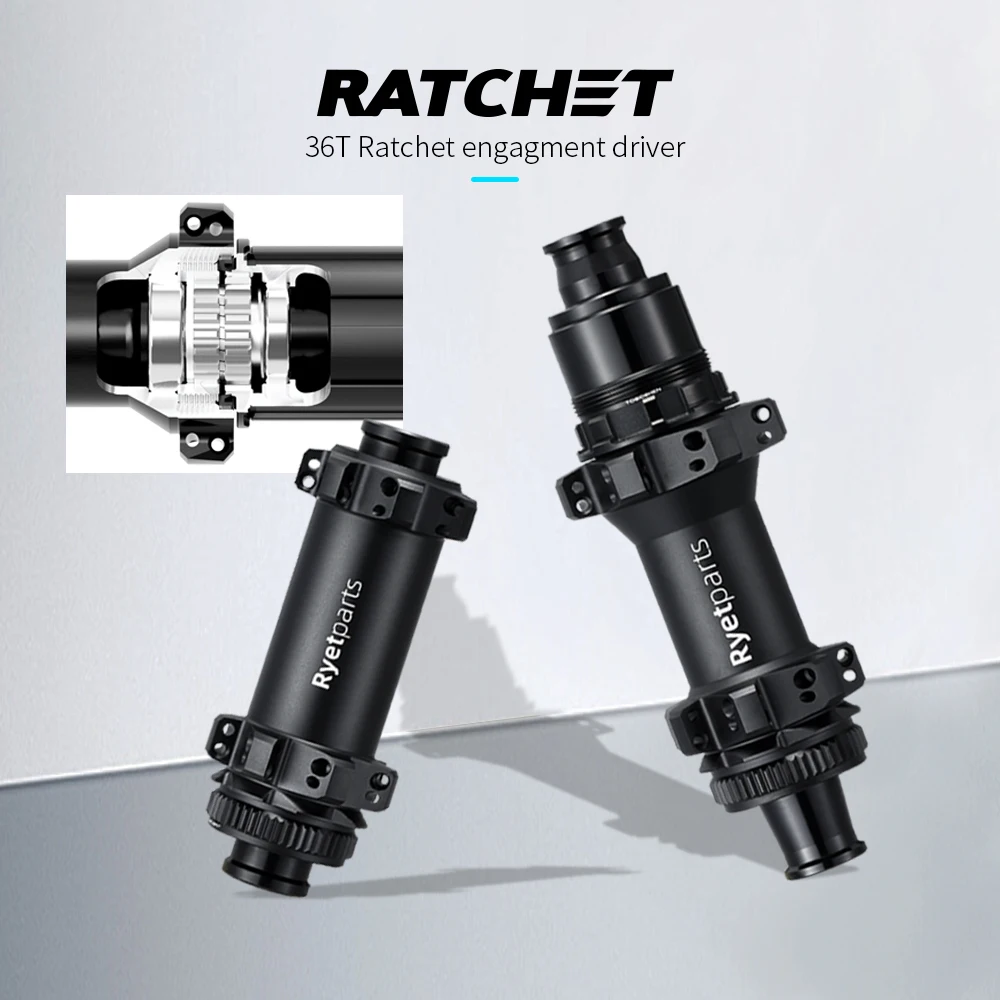 

RYET MTB Straightpull BOOST Hub Ultralight 28 Hole Bushing 36T Ratchet HG XD MS Core 12 Speed Thru Axle 28h Maza Bicycle 148 hub