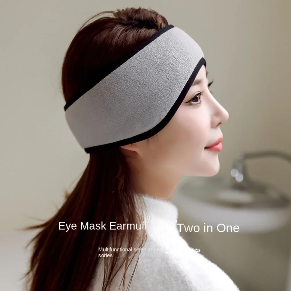 Warm Earmuffs Coldproof Soundproof Earmuffs Windproof Comfortable Women Lady Ear Muffs Sleeping Noise Reduction Earflap Eyes Bandage