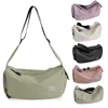 Solid Color Dry Wet Separation Bags Large Capacity Yoga Sports Chest Bag Wear-resistant with Pockets Zipper for Outdoor Football 2