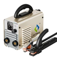 HITBOX Protable 2 in 1 Mini Welding Machine 200A ARC MMA LIFT TIG Welder IGBT Inverter Digital Display for Home DIY 110V/220V 1