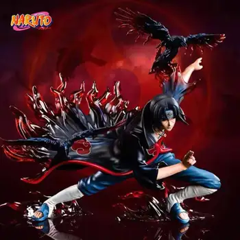 Naruto Anime Subduction Itachi Uchiha Action Figure Raven Itachi PVC Model Collection Toys for Kids Gift 1