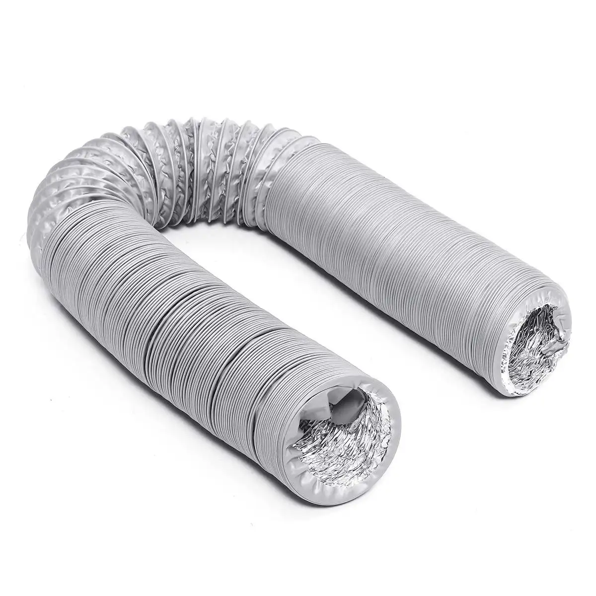 Air Conditioning Exhaust Hose Exhaust Hose Air Conditioner Parts Air Conditioning Accessories 80mm/100mm/110mm/130mm/150mm Portable Air Conditioner Exhaust Vent Pipe Flexible Air Conditioner Exhaust Pipe Vent Hose Outlet