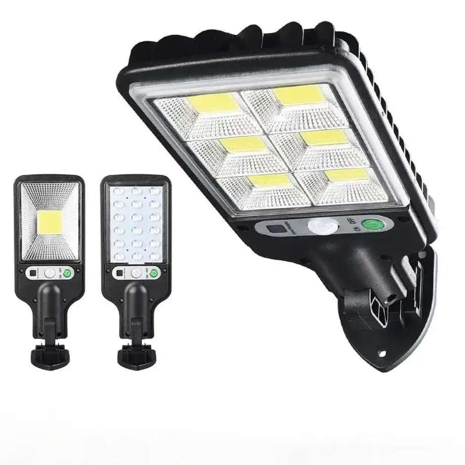 1 Pcs New COB/LED Solar Light Outdoor Lamp Powered Sunlight Wall Waterproof Motion Sensor Street Garden Decoration Outdoor Tool