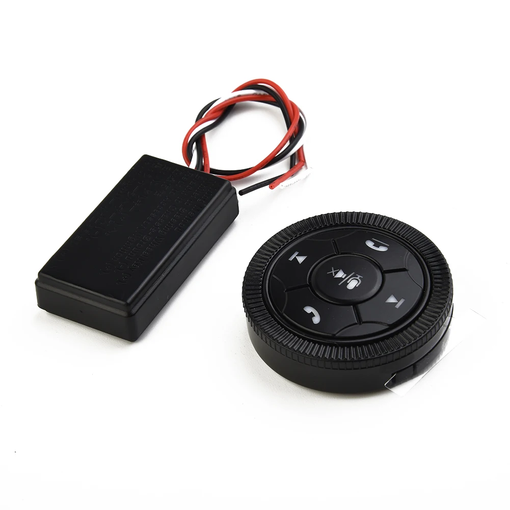 UniversalWirelessBluetoothCarSteeringWheelRemoteControlGPS