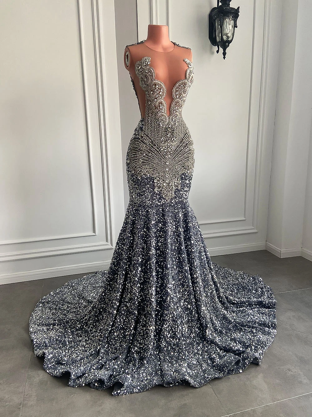 Off the Shoulder Sequin Prom Gown CD0203 – Sparkly Gowns