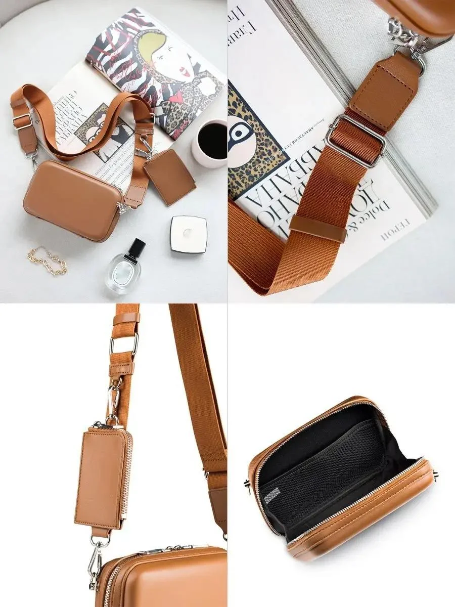 Modische und klassische neue Modelle sind im Angebot. Kleine quadratische Damentasche mit einer Schulter und Umhängetasche. Street Trend Daily Matching Simple Bag_voghion.com