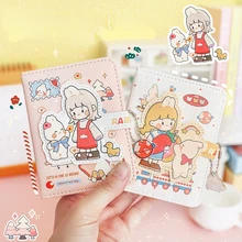 

12 Designs Mixed Colorful Cartoon Constellations Magnetic Notebook Soft PU Leather Notebooks 112 Sheets Colorful Paper Agenda