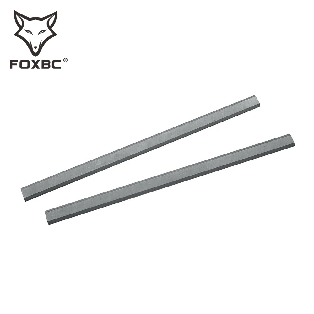 Строгальный нож FOXBC 319 мм, лезвия для GMC TP2000, строгальный нож для деревообработки, 12-1/2 дюйма, набор из 2 шт. набор фрез для деревообработки 12 мм хвостовик 1 2 дюйма