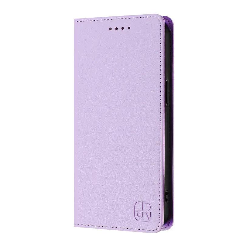 Luxury Anti-Theft Leather Wallet Flip Phone Case with Magnetic Closure