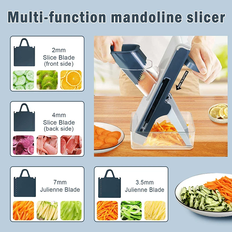 Mandoline Vegetable Slicer Vegetables Cutter Tool  Safe Mandoline Slicer  Kitchen - Fruit & Vegetable Tools - Aliexpress
