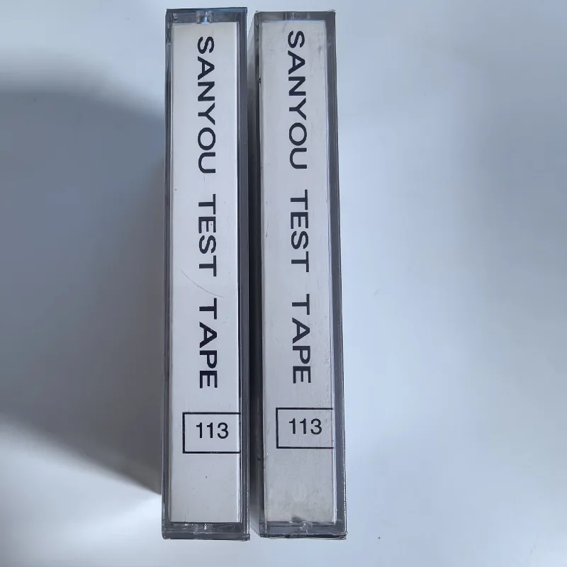 TEST TAPE SANYOU TCC-113 W&F/SPEED 3.15KHZ-4DB,SPEED & FLUTTER TAPE SPEED TEST WOW AND FLUTTER