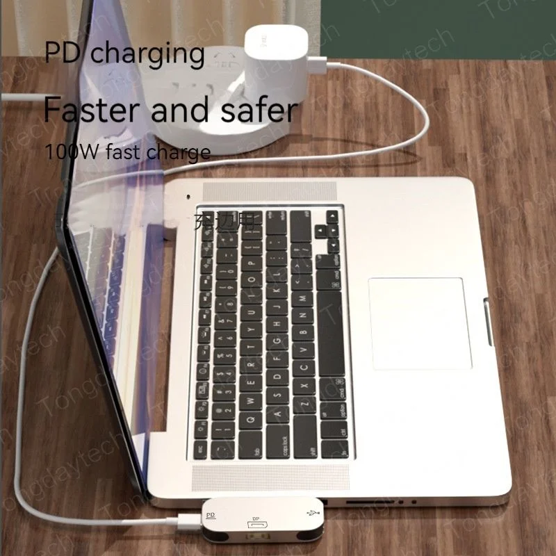  USB 3.1 CŸ -HDMI ȣȯ, ̴ DP/DP , 3.55mm , PD100W USB й, ޴ Ʈ ƺ 