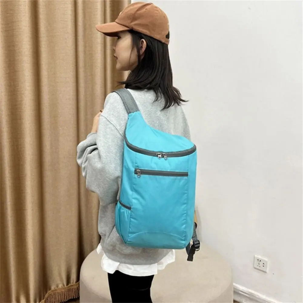 Daypack Waterproof Folding Backpack Ultralight 15L Packable Backpack Foldable Camping Backpack for Hiking Cycling