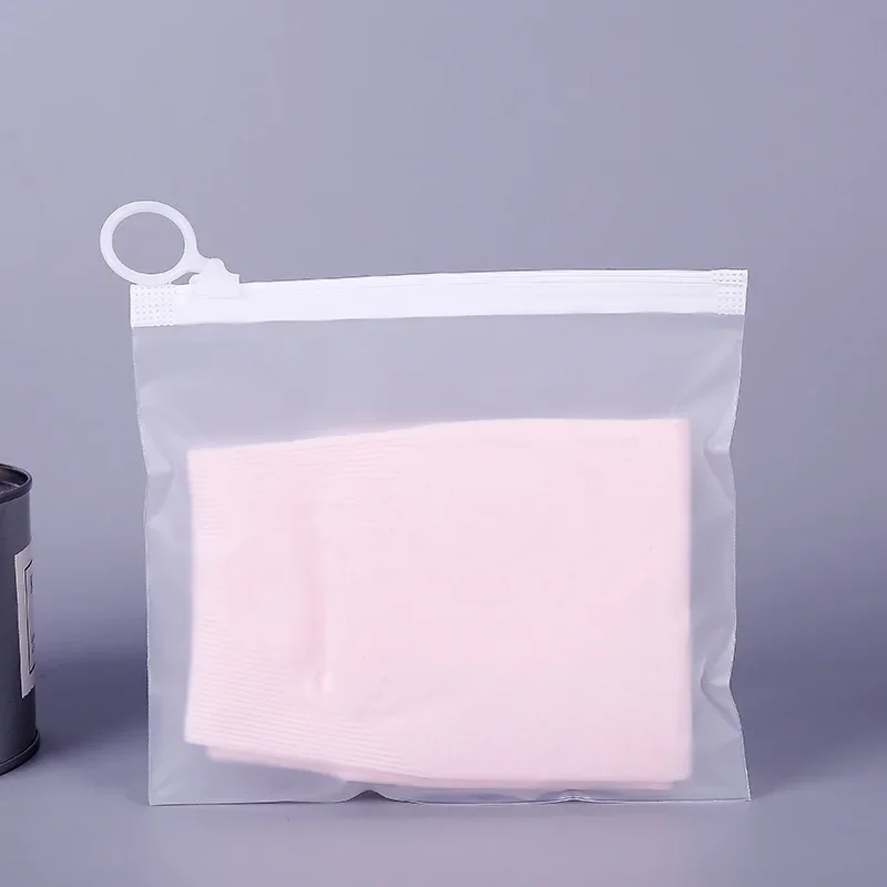 10pcs travel storage bags PVC ziplock for cosmetic underwear sock