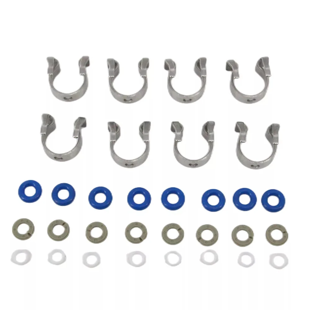 8 Set Fuel Injectors Repair Seal Kit For Range Rover Jaguar 5.0L 0261500105 Accessories