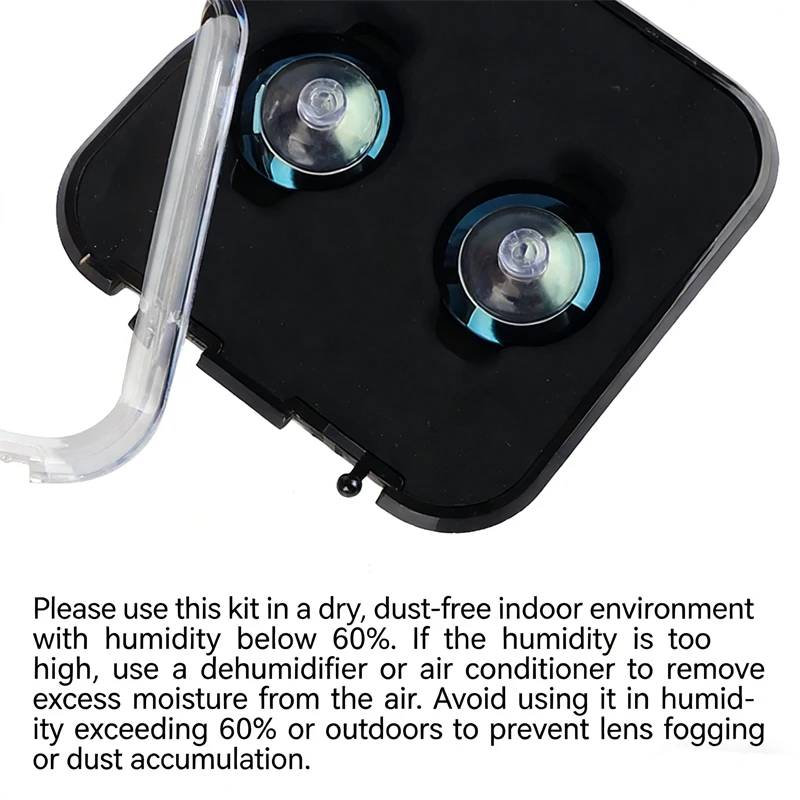Für Insta360 X5 Objektiv-Ersatzkit, abnehmbares Reparaturglas, Werkzeugteile, Halterung für Insta 360 X5, nicht-Original-Zubehör – Detail 4