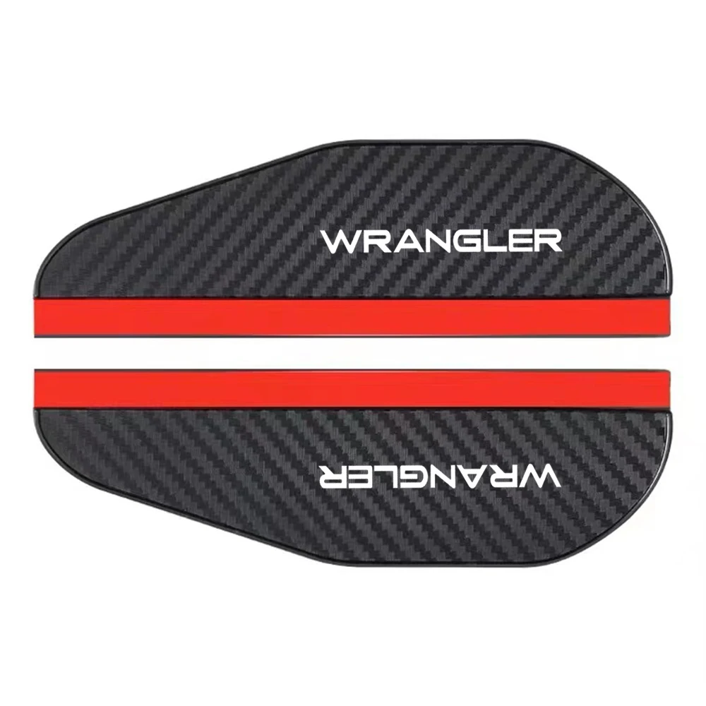 Rearview Mirror Rain Shield Rearview Mirror Rain Eyebrow Rearview Mirror Rain Guard 2Pcs Carbon Fiber For JEEP AVENGER CHEROKEE COMMANDER LIBERTY PATRIOT WRANGLER TRAIL HAWK