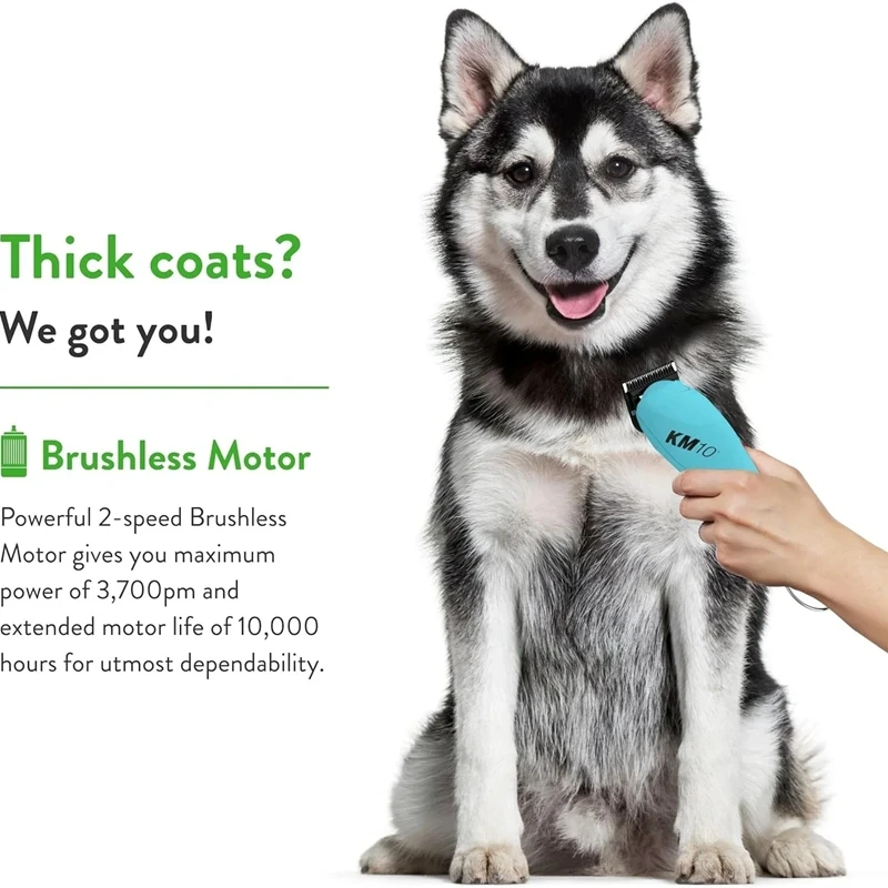 Professional Pet Dog Grooming Detachable Steel Blade Compatible with most Andis, Oster A5 & 76, Wahl KM 10 Series Animal Clipper pet grooming clipper barber hair clipper blade