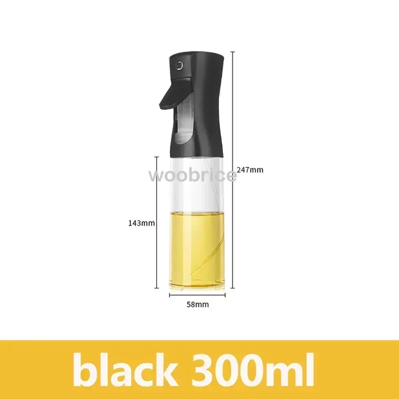 Premium Oil & Vinegar Spray Dispenser for Cooking & Baking (200/300ml)