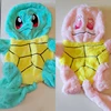 90cm Huge Pokemon Squirtle Holster Plush Toys Big Pokémon Semi-finished Leather Holster Pillow Gift for Kid Christmas Kawaii 1
