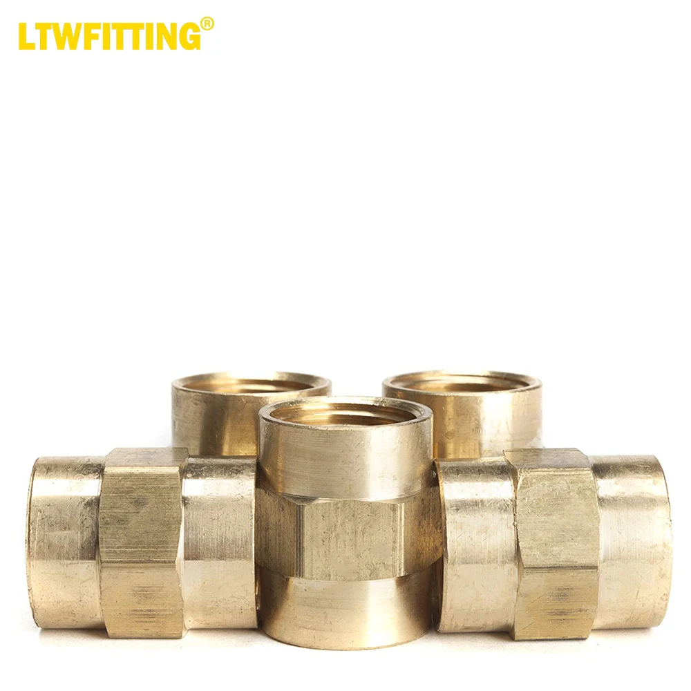 

Латунная стандартная Соединительная муфта 3/4x3/4 дюйма, Женская трубка NPT FNPT FPT для лодки с водой (комплект из 5)