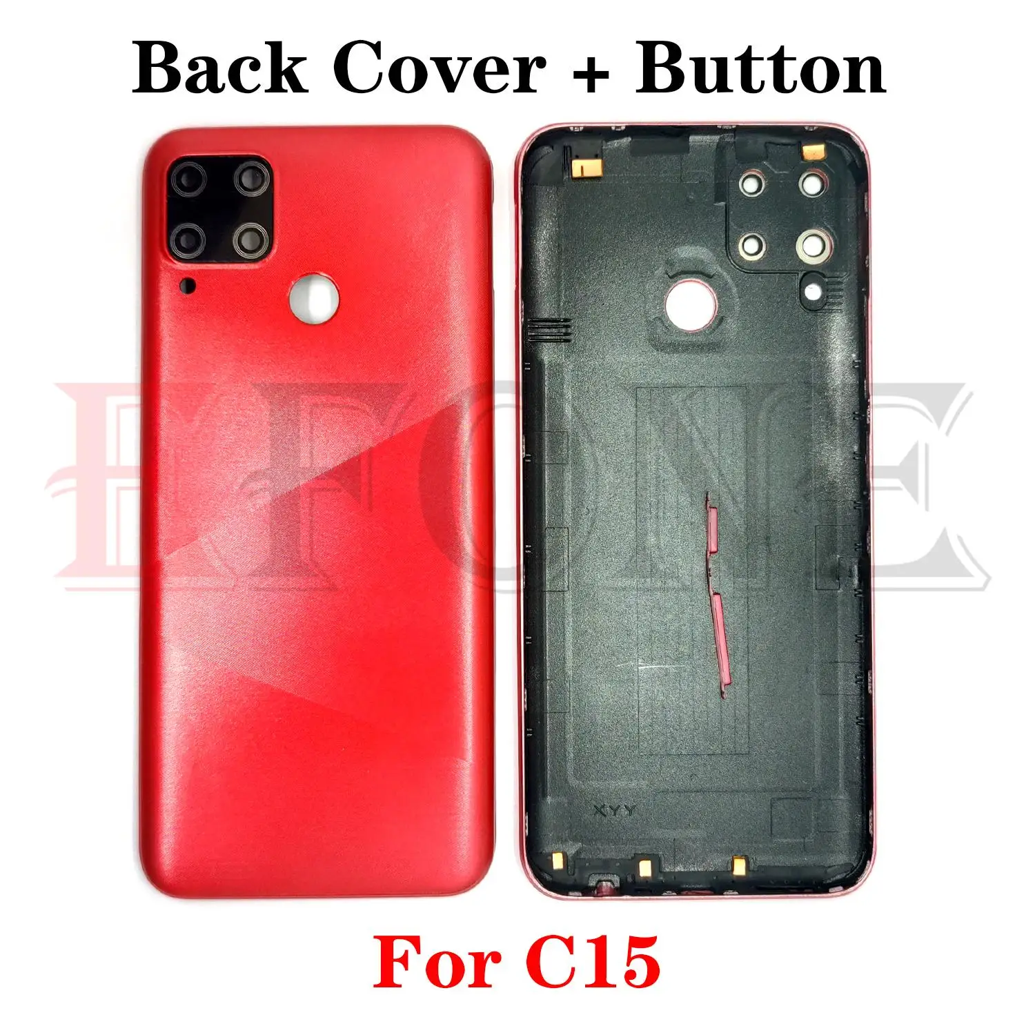 For Realme C3 C11 C12 C15 C20 C21 C21Y C25 C30 C30s C31 C51 Back