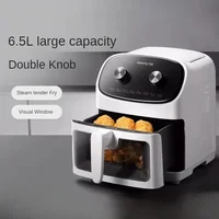 Air fryer household multifunctional 6.5L large capacity visual baking oven French fries machine 1
