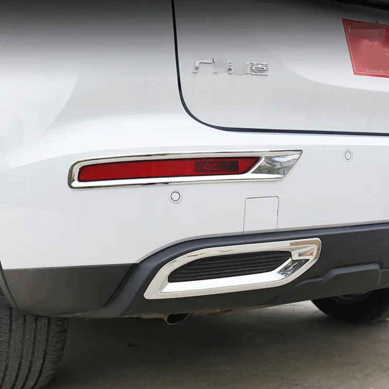 

For Mitsubishi Outlander 2022 2023 Accessories Fog Lights Lamps Eyelid Eyebrow Strip Cover Trim Auto Replacement Parts