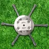 Grass Trimmer Head Universal Wire Wheel Trimming Head Wire Trimmer Head Replacement for Electric Mower 1