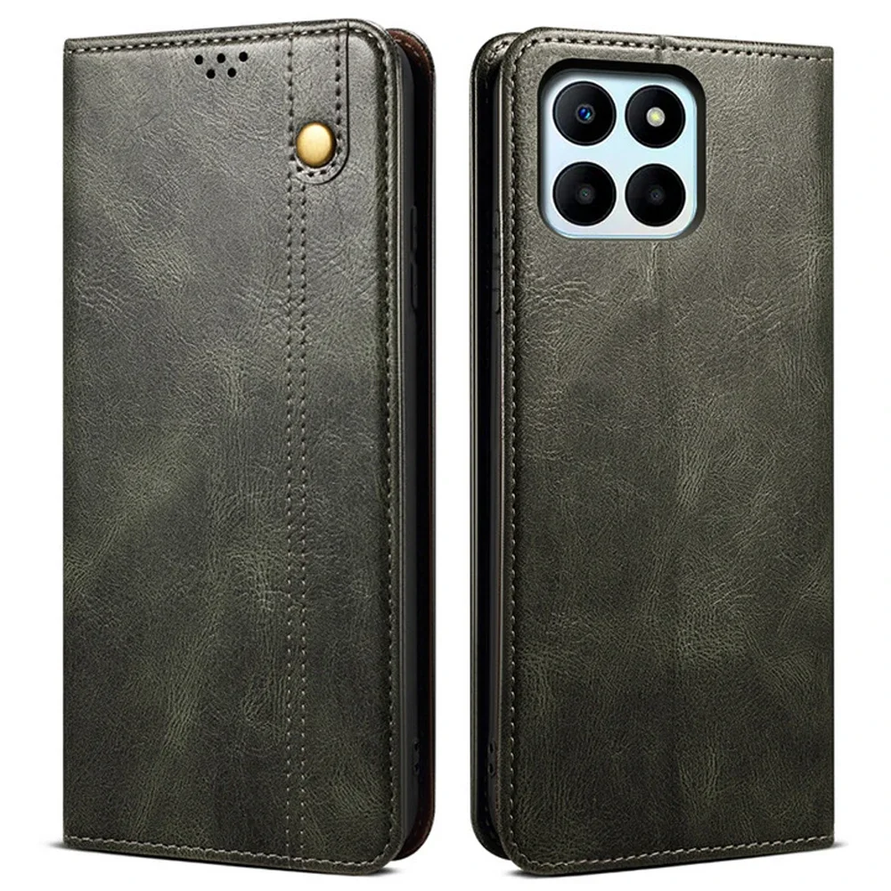 MOJIA Cover Portafoglio Per Honor 400 Pro – Pelle PU, Antiurto, Con Supporto E Slot Per Carte, Rosso