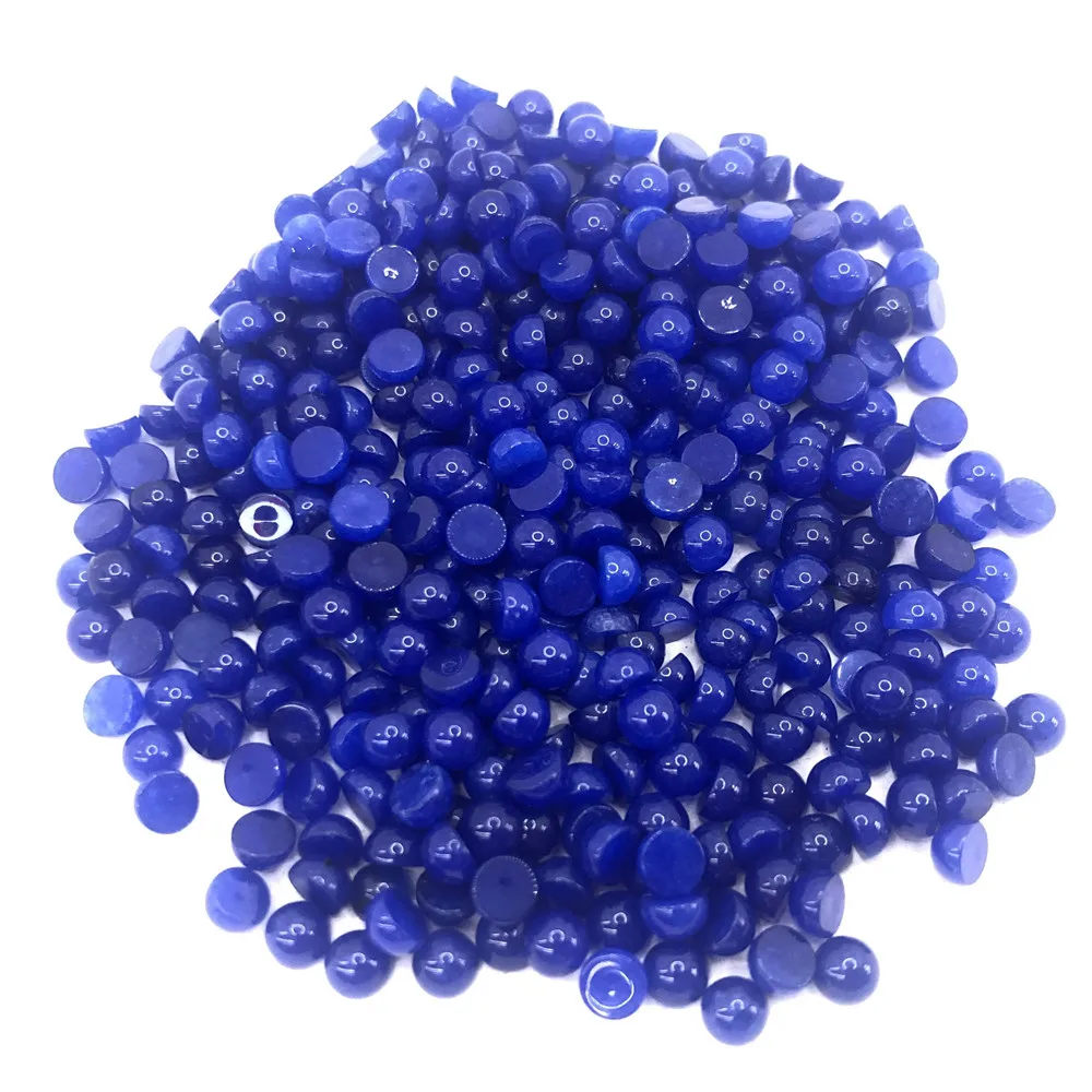 

100PCS Natural Amethyst Stones Cabochon 4 Mm 6 Mm 8 Mm 10 Mm Round No Hole for Making Jewelry