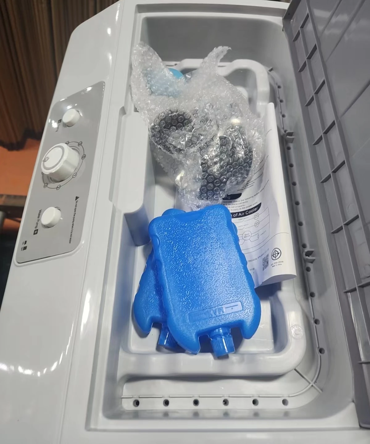Portable Indoor Air Conditioner 25L Water Tank Evaporative Air Cooler Standing Air Conditioner For Home Office And Shop 3