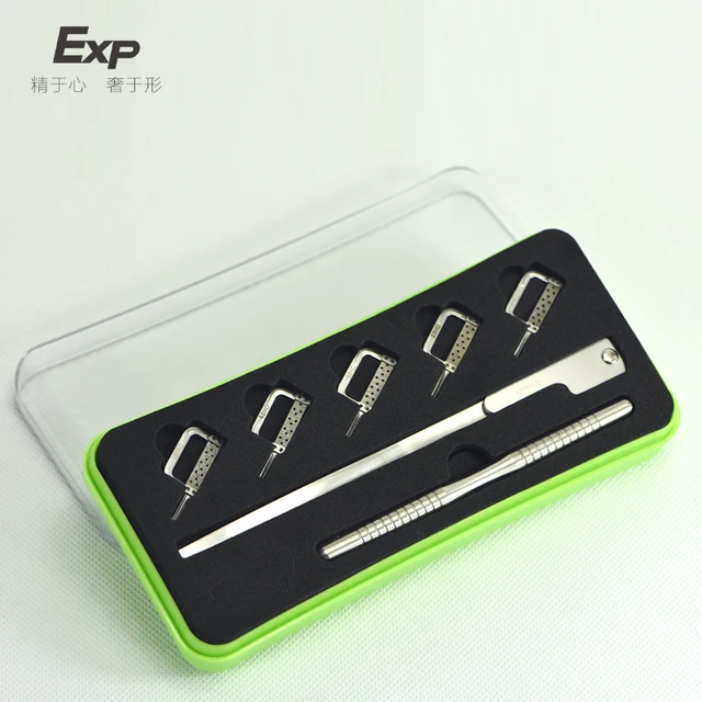 Exp 치과 교정 치간 에나멜 감소 수동 스트립 슬라이싱 세트