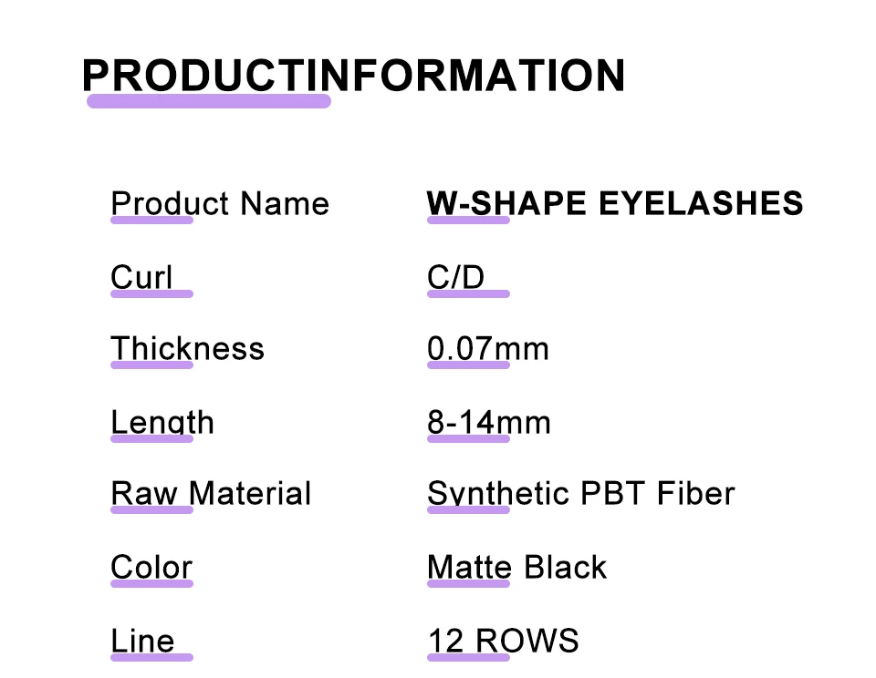 Wendy Lashes W-Form Bloom 3D/4D/5D/6D/8D Vorgefertigtes Volumen YY-Form Gefälschte Wimpern Make-up-Zubehör Hochwertige natürliche Cílios YY – Detail 5