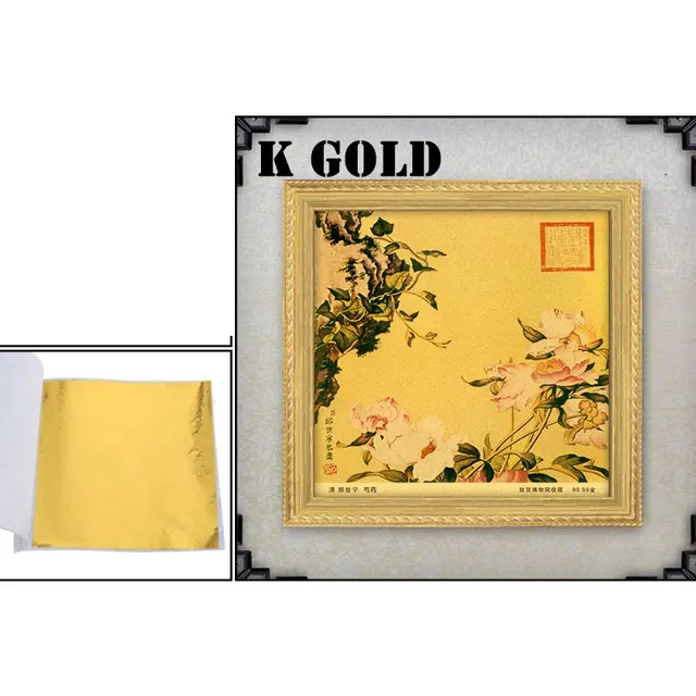 Imitation Gold Leaf Sheets 5