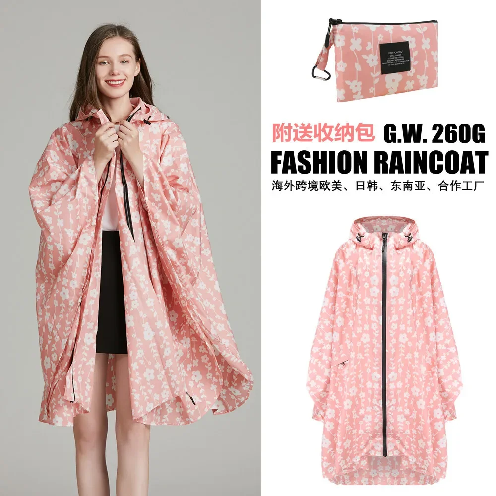 

Waterproof Wear Men Cloak Rain Poncho Women Outdoors Hiking Coat Backpack Jacket