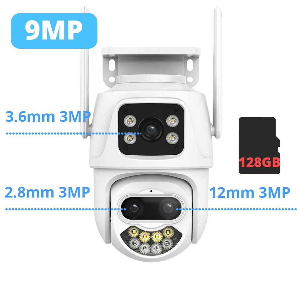 9MP With 128GB