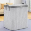 Large Capacity Quilts Storage Bags with Lids and Reinforced Handle Bags for Bedding and Clothes Organization 2