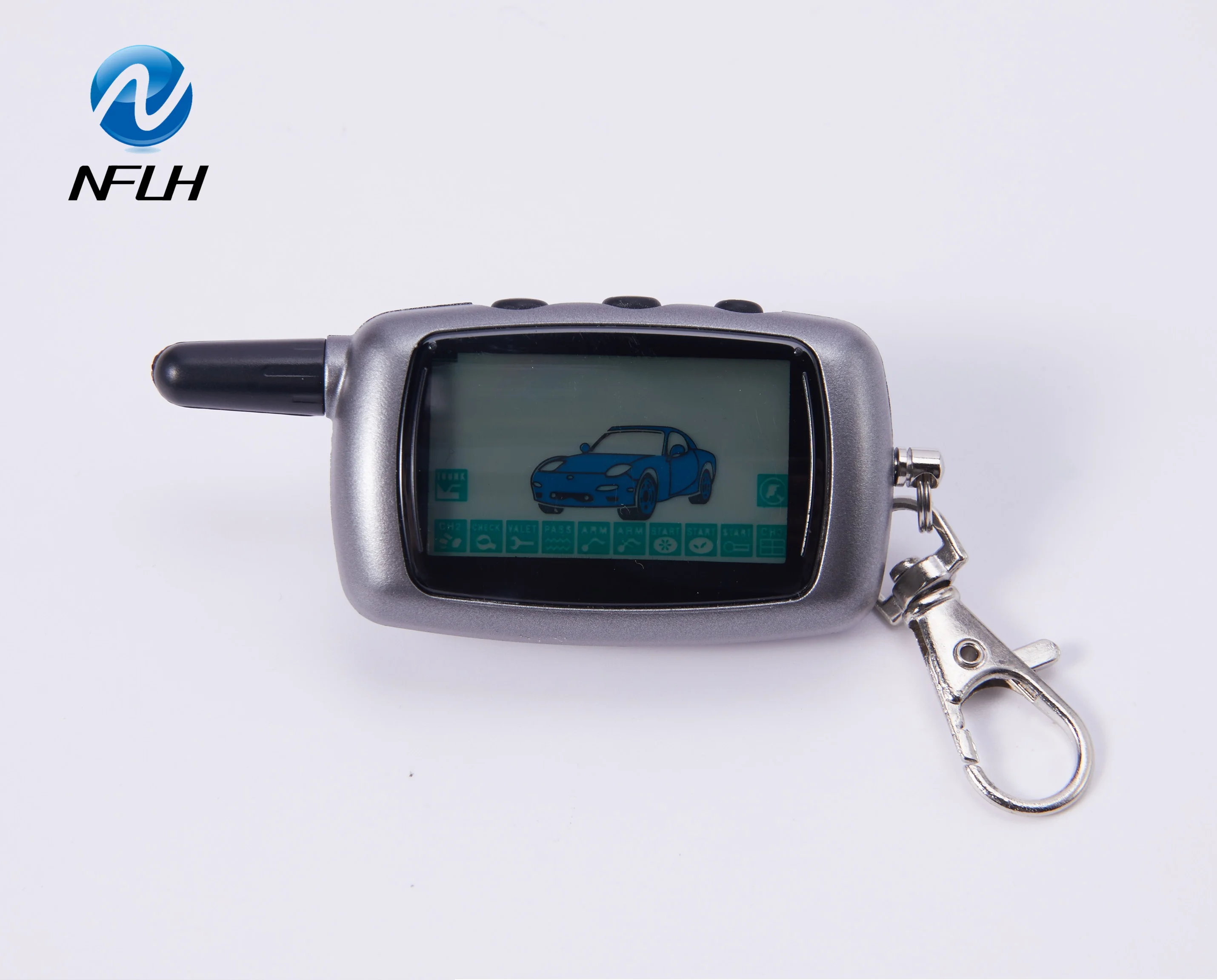 NFLH A9 Two Way LCD Remote Control Keychain Suit Twage Starline A9 Two