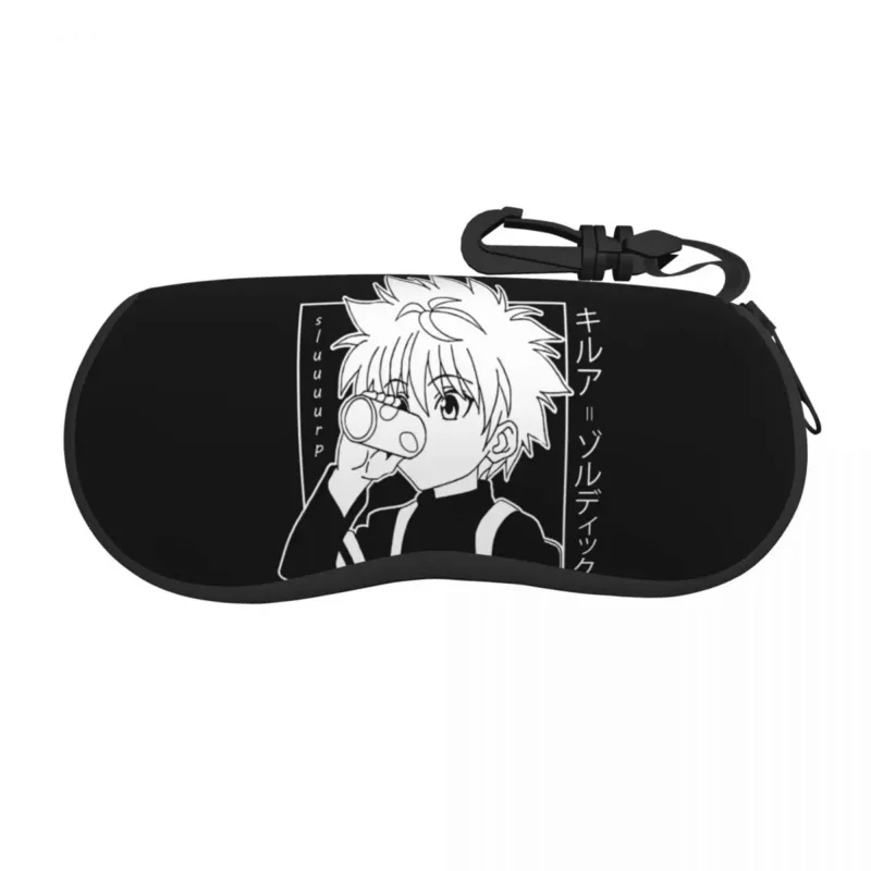 

Custom Hunter X Hunter Shell Glasses Case Unisex Cool Killua Zoldyck Eyeglasses Case Sunglasses Protector Box