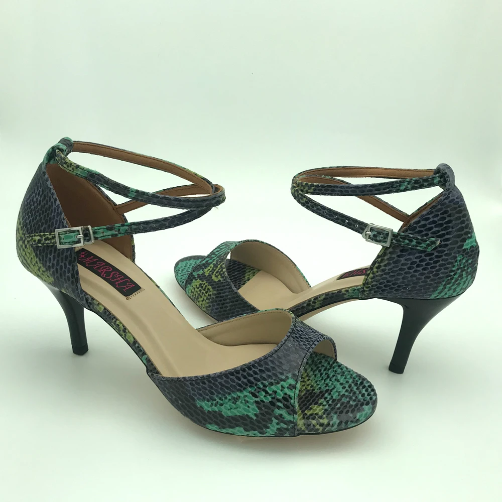 Sexy Argentina Tango Shoes Flamenco Dance Shoes Party/wedding Shoes T628201gsl Leather Hard Sole