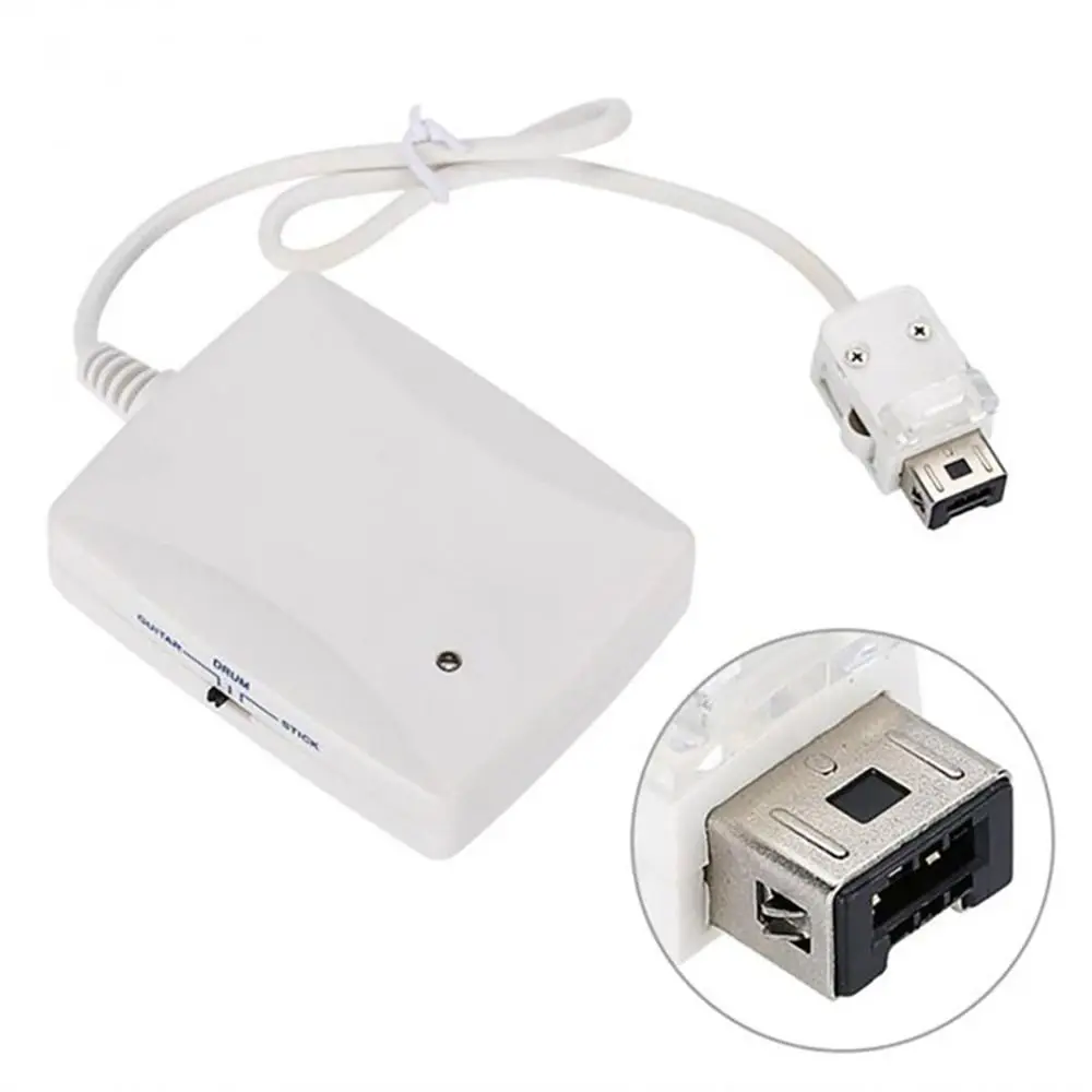 Game Controller Converter Adapter Cable For PS2 For Wii Port Gamepad