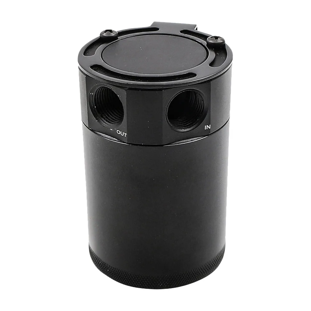 Aluminium Ölauffangbehälter - Baffled Design - Mit Schlauch-Kit - Für Motor