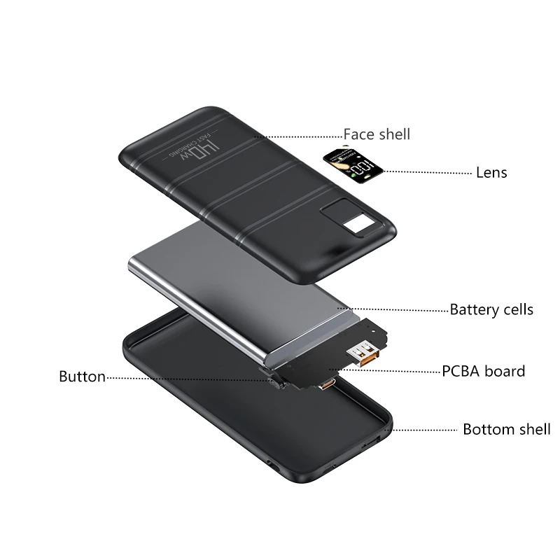 140W 파워 뱅크 500000mAh 대용량 초고속 충전 휴대용 배터리 충전기 (아이폰 12-17, 삼성 CCC 2026 신제품)