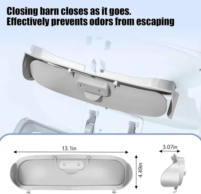 1/2PCS Automatic Litter Box Accessories Bin Door Collecting Feces For TONEPIE TI PRO Cat Toilet 6