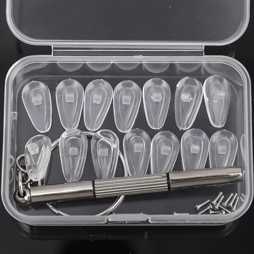 Eyeglasses Nose Pads Screwdriver Replacement Repair Tools For Glasses glasses nose pads screwdriver kit eyeglasses repair kit