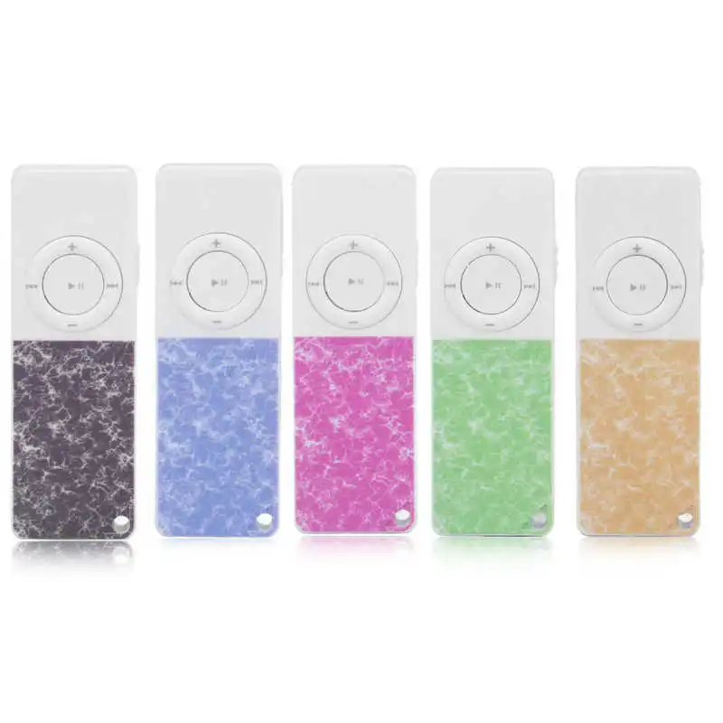 

Portable MP3 Player Slim HIFI Lossless Sound Music Player Mini Music Device for Students Unisex