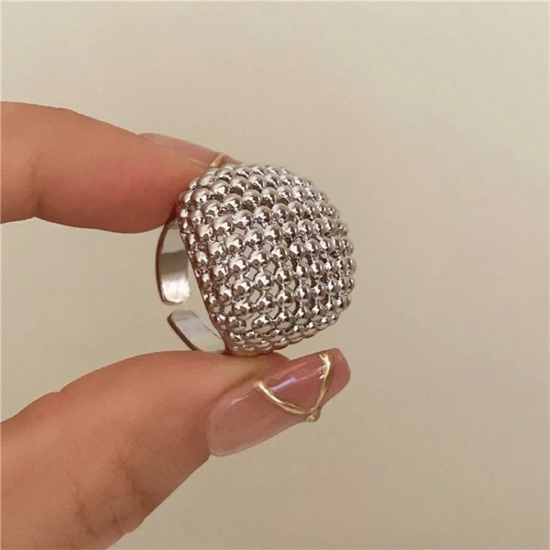 Metal Adjustable Ring for Women Fashion Jewelry Trendy New Styles Classic Timeless Daily Accessories Gifts