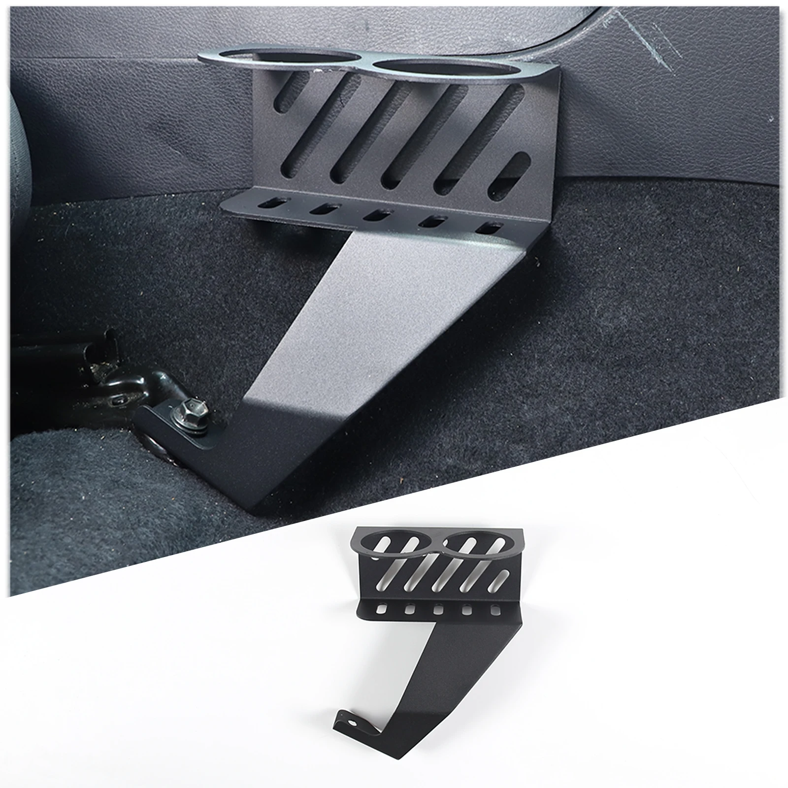 

For Toyota Tacoma 2016-2022 Aluminum Alloy External Cup Holder Water Cup Holder Auto Interior Accessories