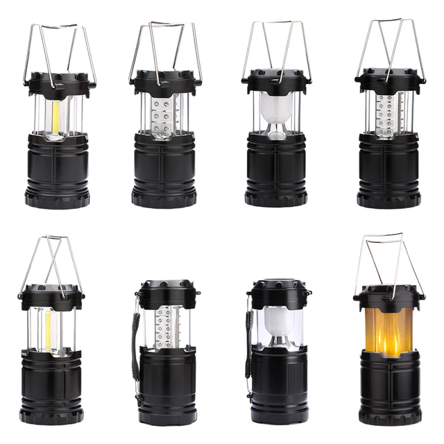 Collapsible Cob Lanterns, Led Flashlight Hanging